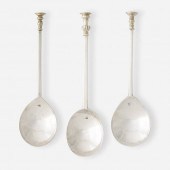 . provincial seal-top spoons,