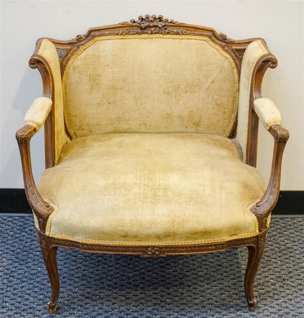 PROVINCIAL STYLE CARVED FRUITWOOD