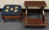 PROVINCIAL STYLE CARVED WALNUT