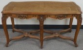 PROVINCIAL STYLE CARVED WALNUT