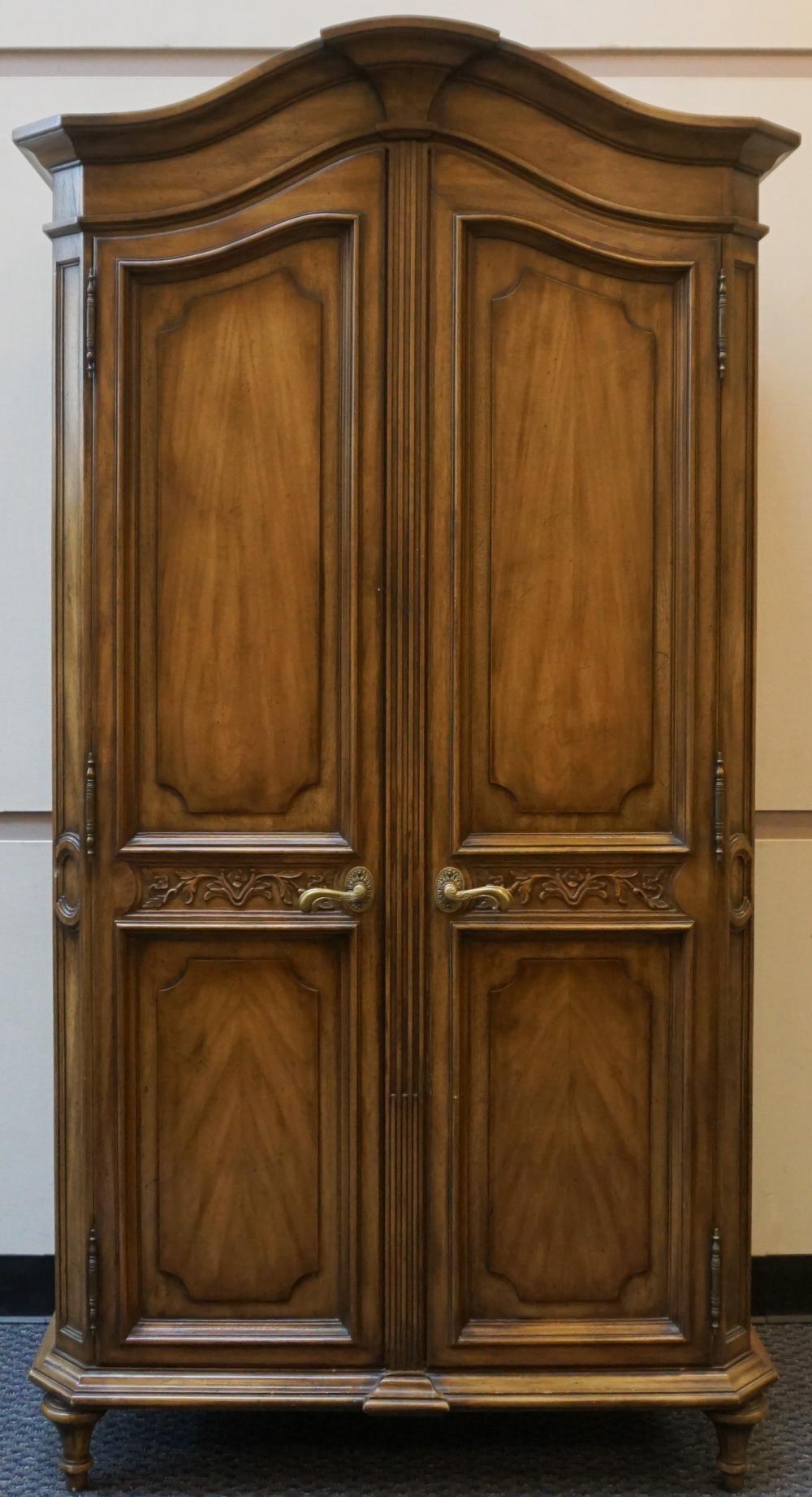 PROVINCIAL STYLE FRUITWOOD ARMOIRE,