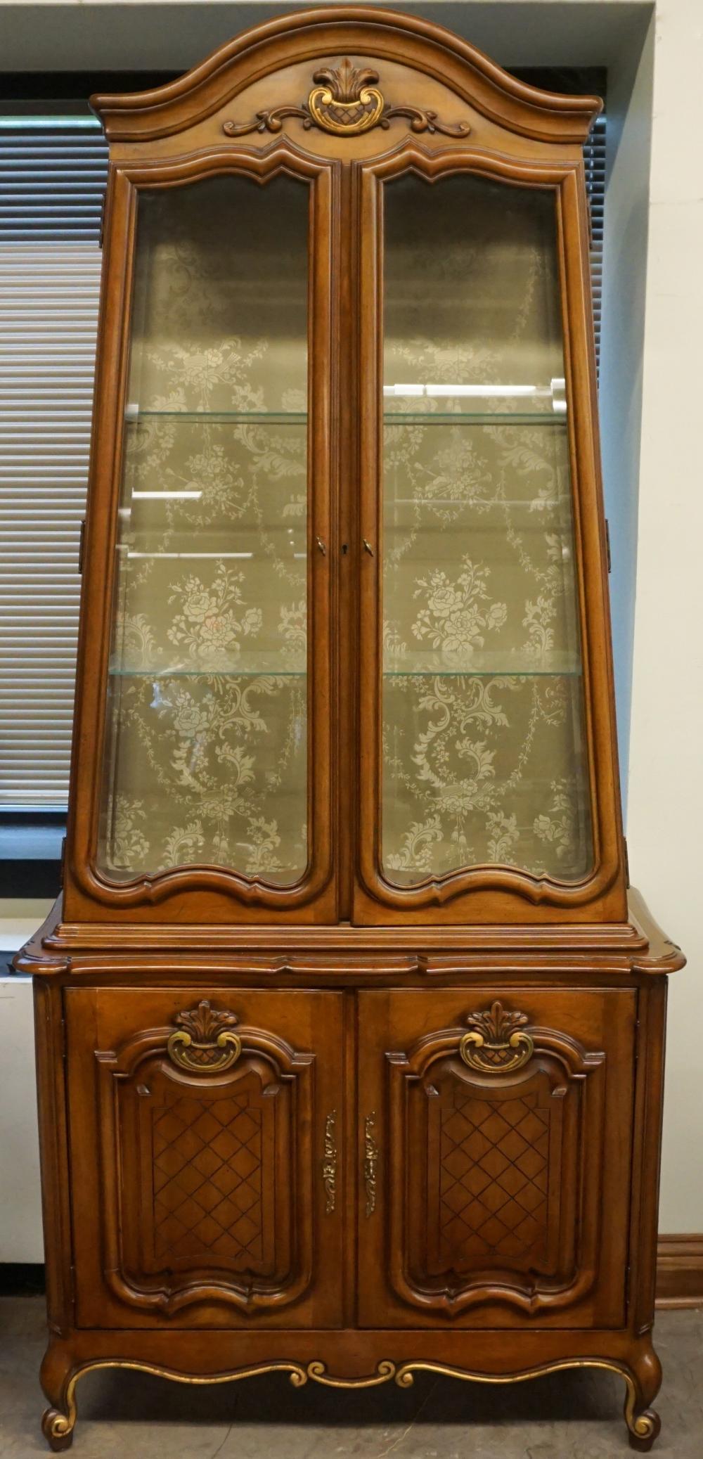 PROVINCIAL STYLE FRUITWOOD TWO-PART