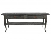 PROVINCIAL-STYLE GREY-PAINTED
