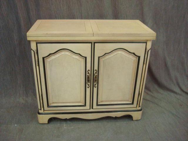 Provincial Style Lift Top Server.