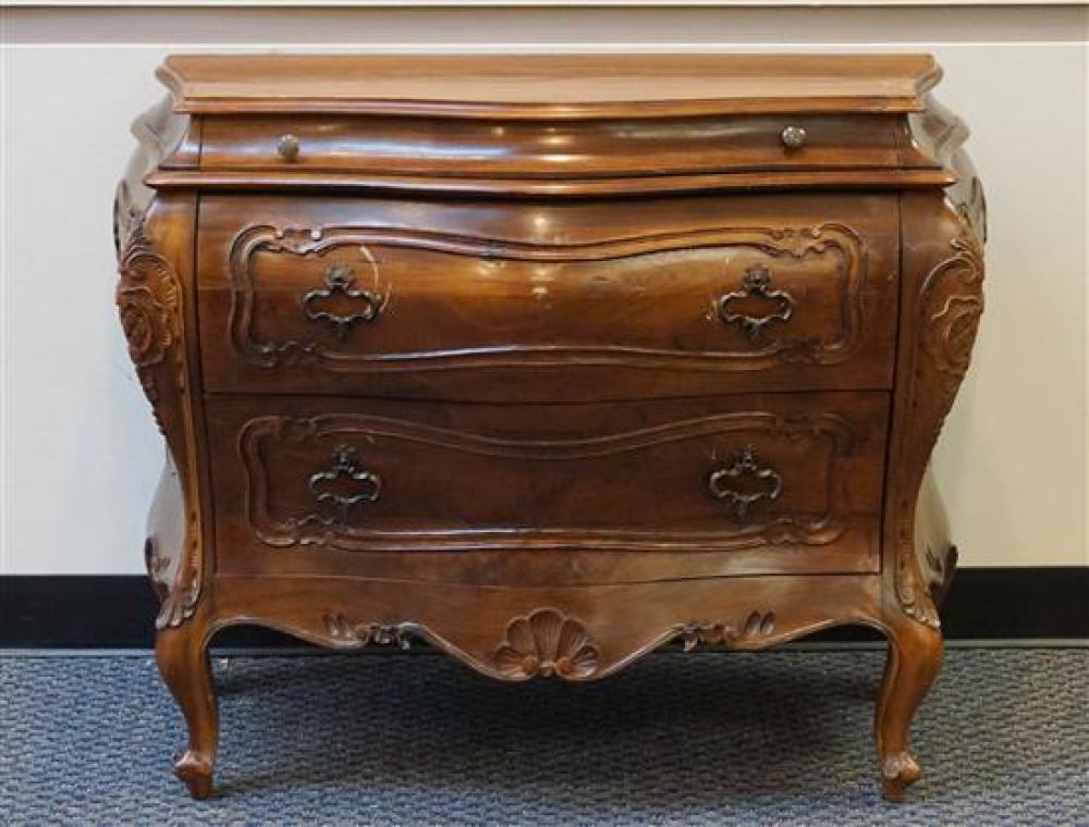 PROVINCIAL STYLE MAHOGANY BOMBE