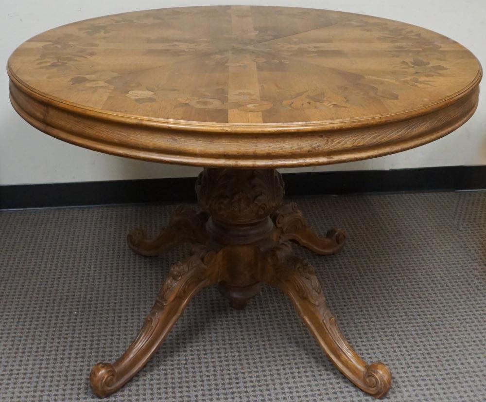 PROVINCIAL STYLE MARQUETRY INLAID