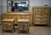 PROVINCIAL STYLE OAK DRESSER W