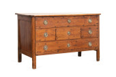PROVINCIAL STYLE PINE CHEST OF