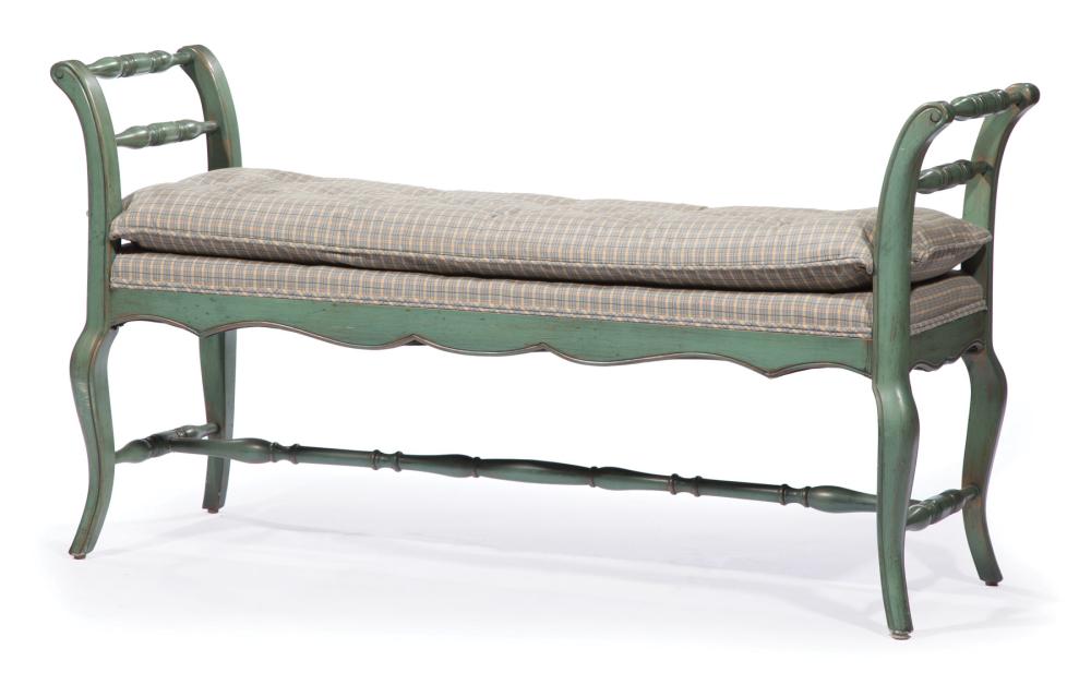 PROVINCIAL-STYLE VERTE PEINTE