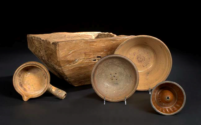 Provincial Treenware Dough Bowl, 