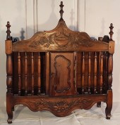 PROVINCIAL WALNUT PEG CONSTRUC