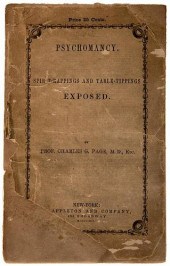 PSYCHOMANCY. SPIRIT—RAPPINGS A