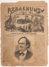 P.T. BARNUM'S ADVANCE COURIER.