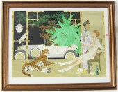 P.T. NOYER COLOR LITHOGRAPH. (