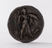 PTOLEMY I SODER SILVER TETRADR