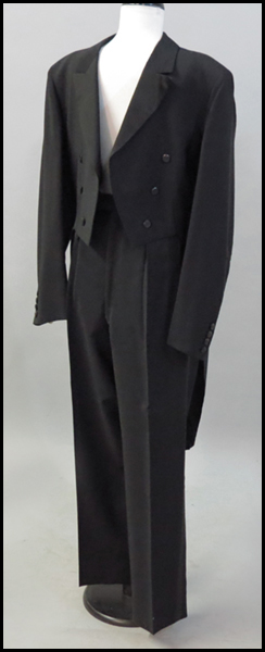 PUCCI BLACK WOOL AND SATIN
