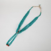 PUEBLO, 3 STRAND TURQUOISE NEC