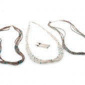 Pueblo Multi-strand Heishi Nec