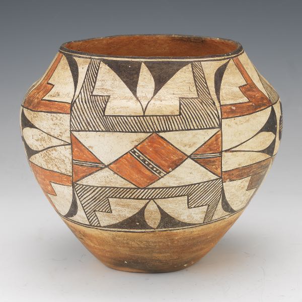 PUEBLO NATIVE AMERICAN POTTERY OLLA