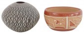PUEBLO POTTERY VESSELS BOWL &