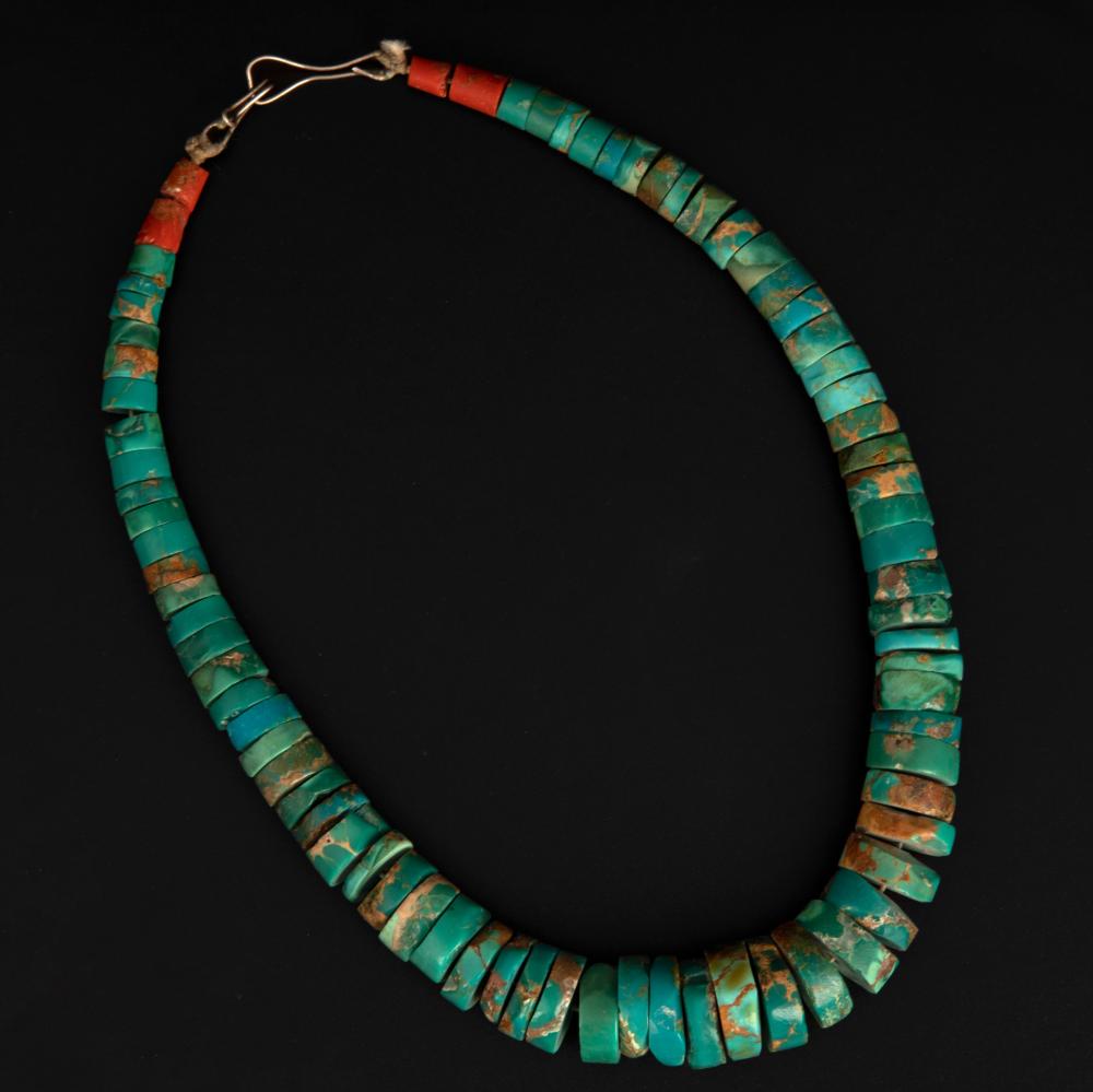 PUEBLO-STYLE, GRADUATED TURQUOISE
