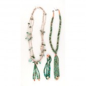 Pueblo Turquoise and Heishi Ne