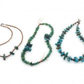 Pueblo Turquoise Necklaces and