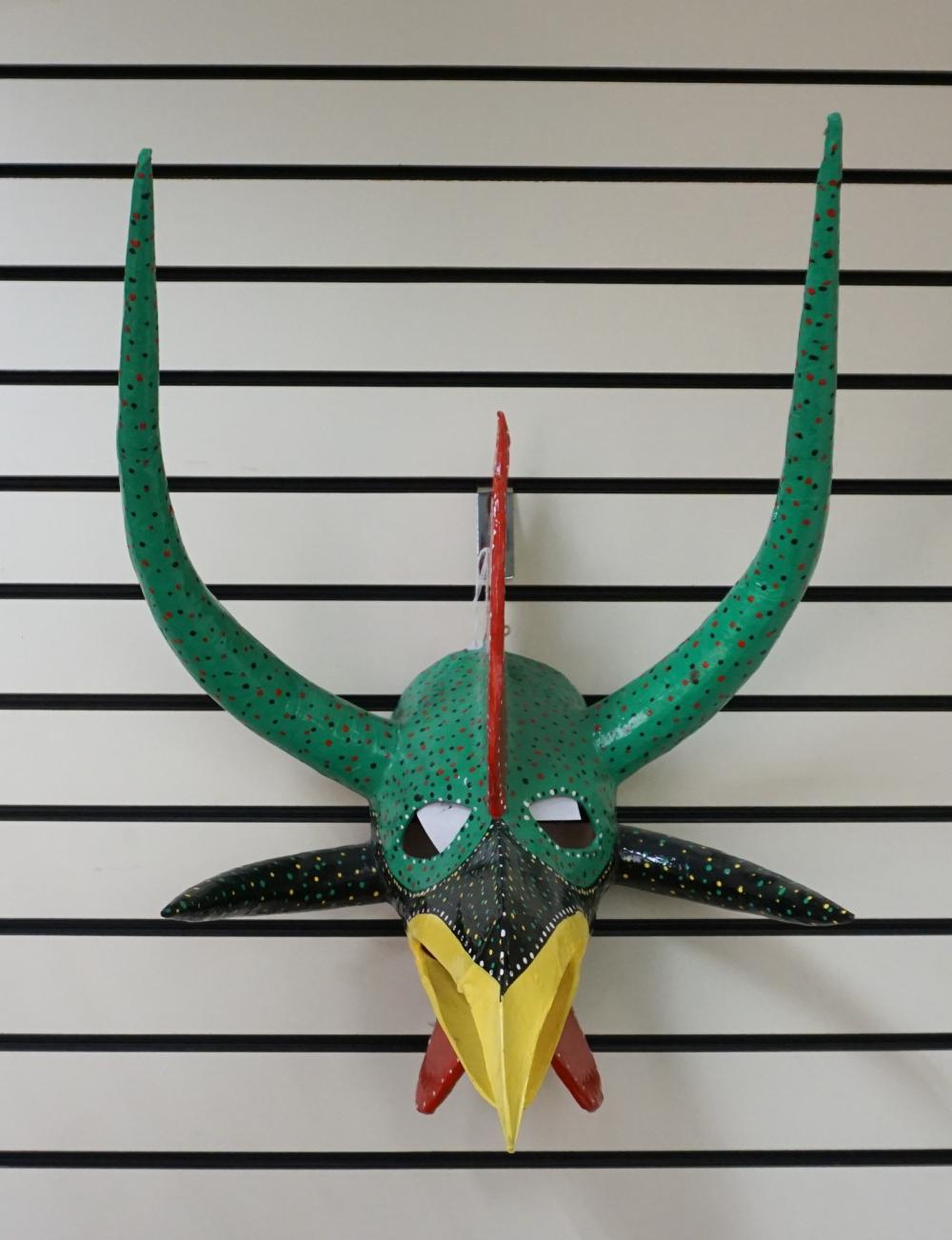 PUERTO RICAN DECORATED PAPIER MACHE