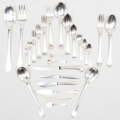 PUIFORCAT SILVER FLATWARE SERV