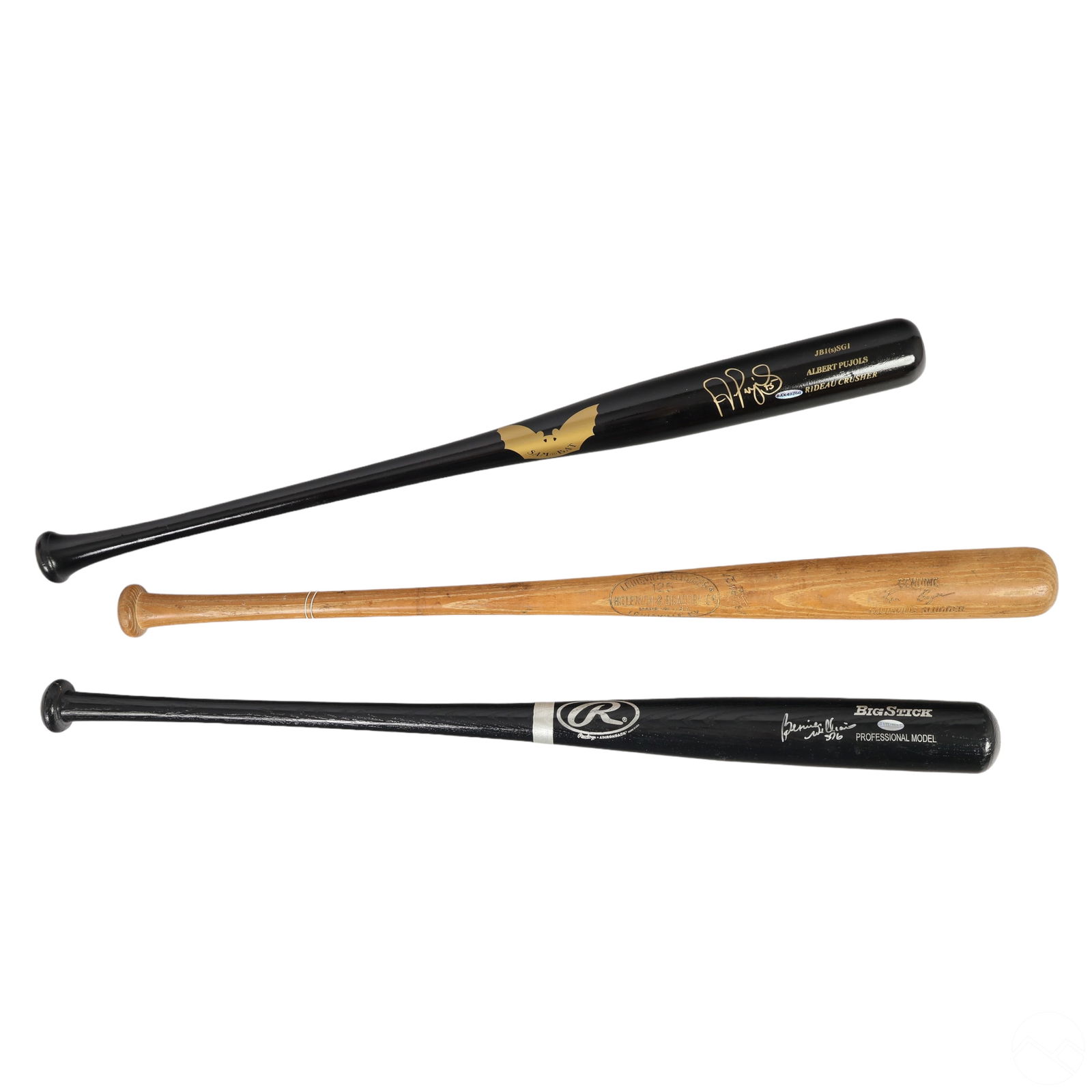 PUJOLS WILLIAMS BOYER SIGNED