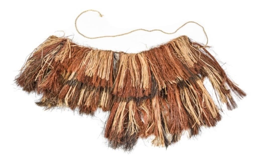 PULPUL GRASS SKIRT, MULTI-TONED