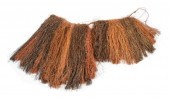 PULPUL GRASS SKIRT, THREE-TONE