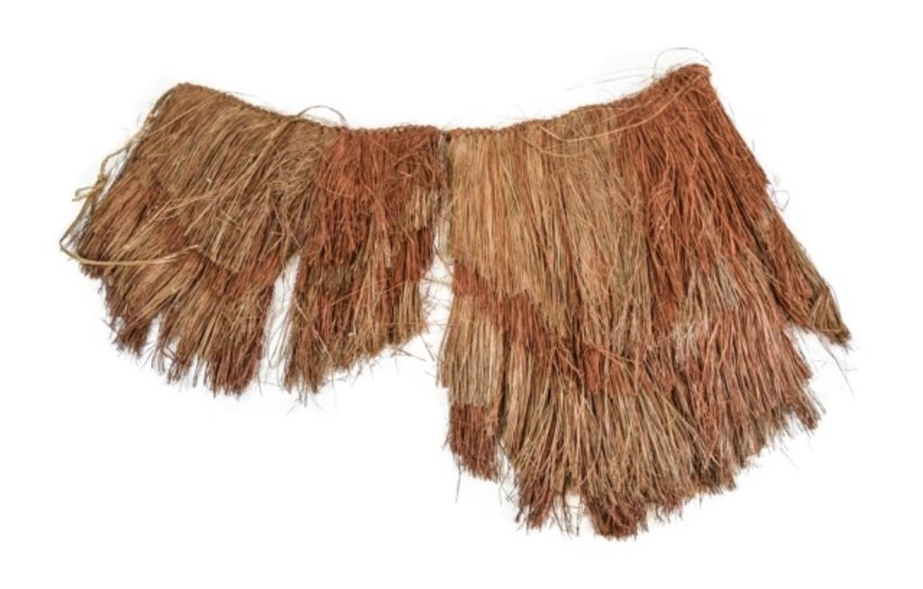 PULPUL GRASS SKIRT, TWO-TONEDPulpul