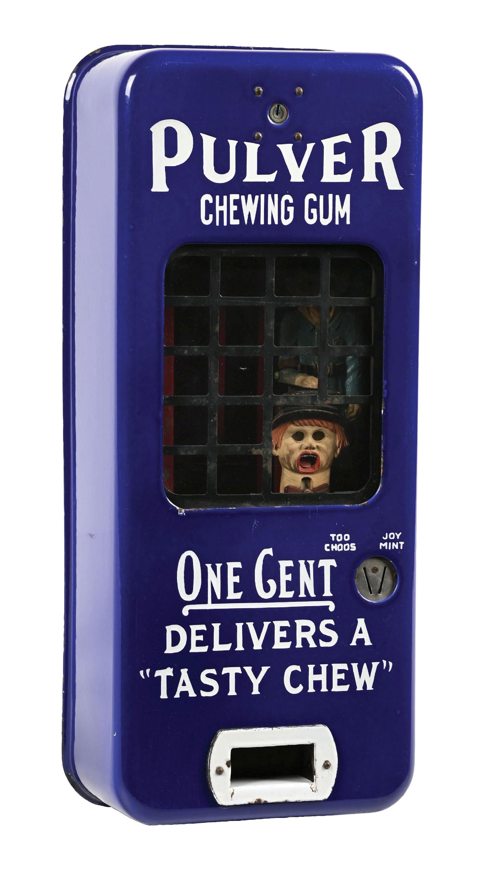 PULVER PORCELAIN TAB GUM VENDING