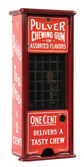 PULVER TALL CASE TOO-CHOOS TAB