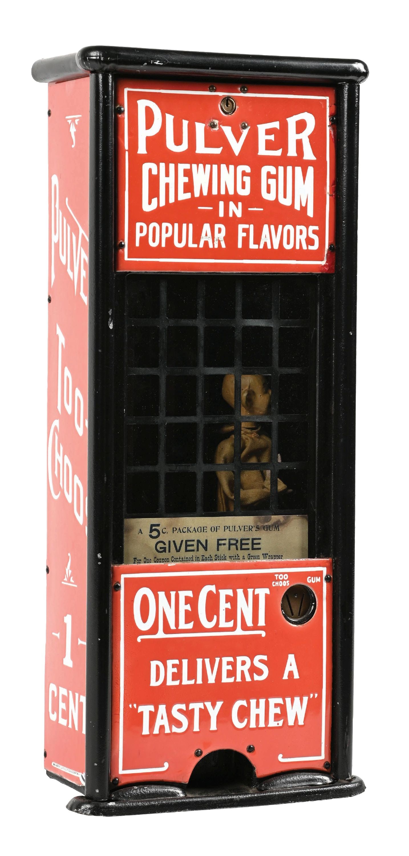 PULVER TOO-CHOOS TAB GUM VENDING