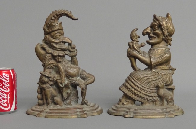 Punch and Judy doorstops. 11