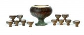 PUNCH BOWL SET.  Ohio  mid 20t