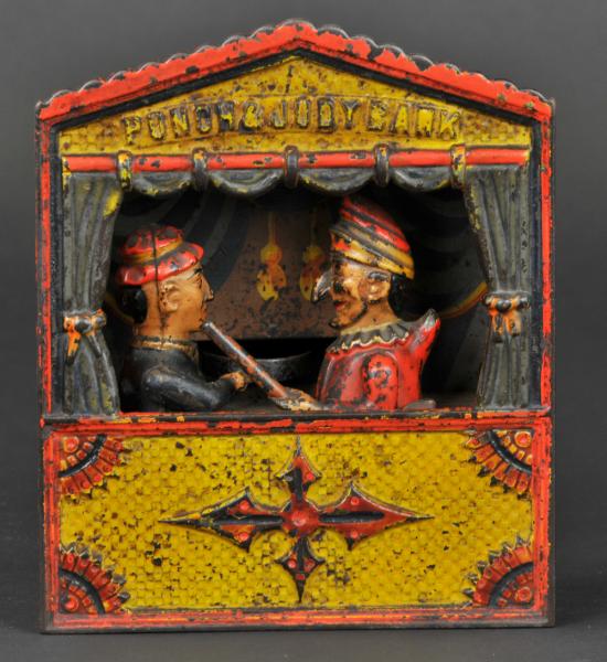 PUNCH & JUDY MECHANICAL BANK Medium