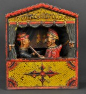 PUNCH & JUDY MECHANICAL BANK M