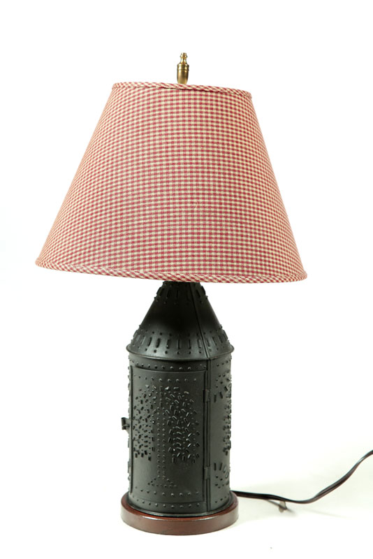 PUNCHED TIN PAUL REVERE LANTERN