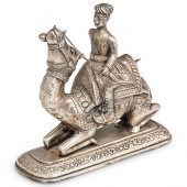 PUNJABI MAN ON CAMEL FIGURINED