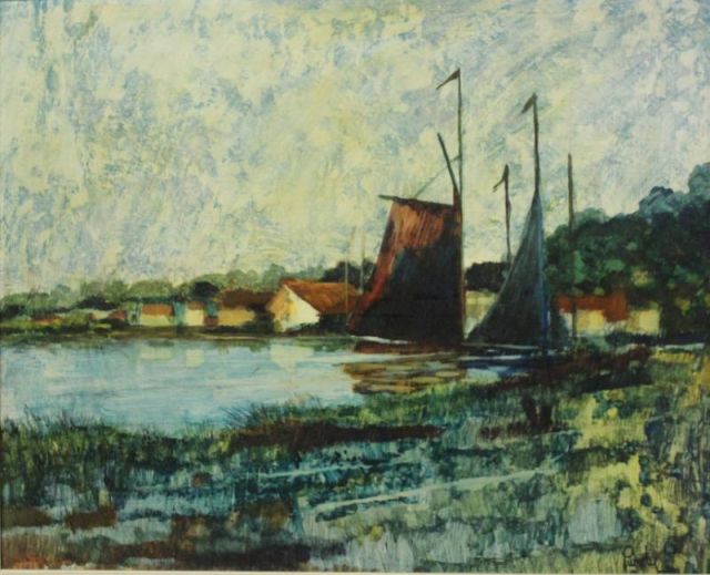 PURDY Donald. O/B Coastal Landscape