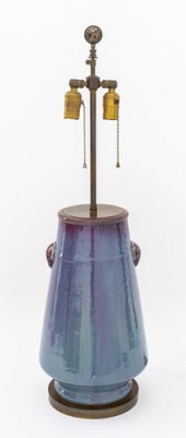 PURPLE &AMP; BLUE FLAMBE GLAZE