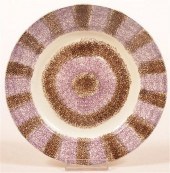 PURPLE AND BROWN RAINBOW SPATT
