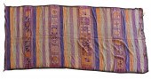 PURPLE AND ORANGE FLATWEAVE TH