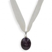 PURPLE SAPPHIRE AND STERLING R