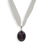 PURPLE SAPPHIRE AND STERLING R