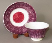 PURPLE SPATTER BULL'S EYE/DOT