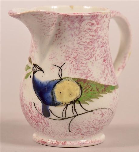 PURPLE SPATTER PEAFOWL MINIATURE